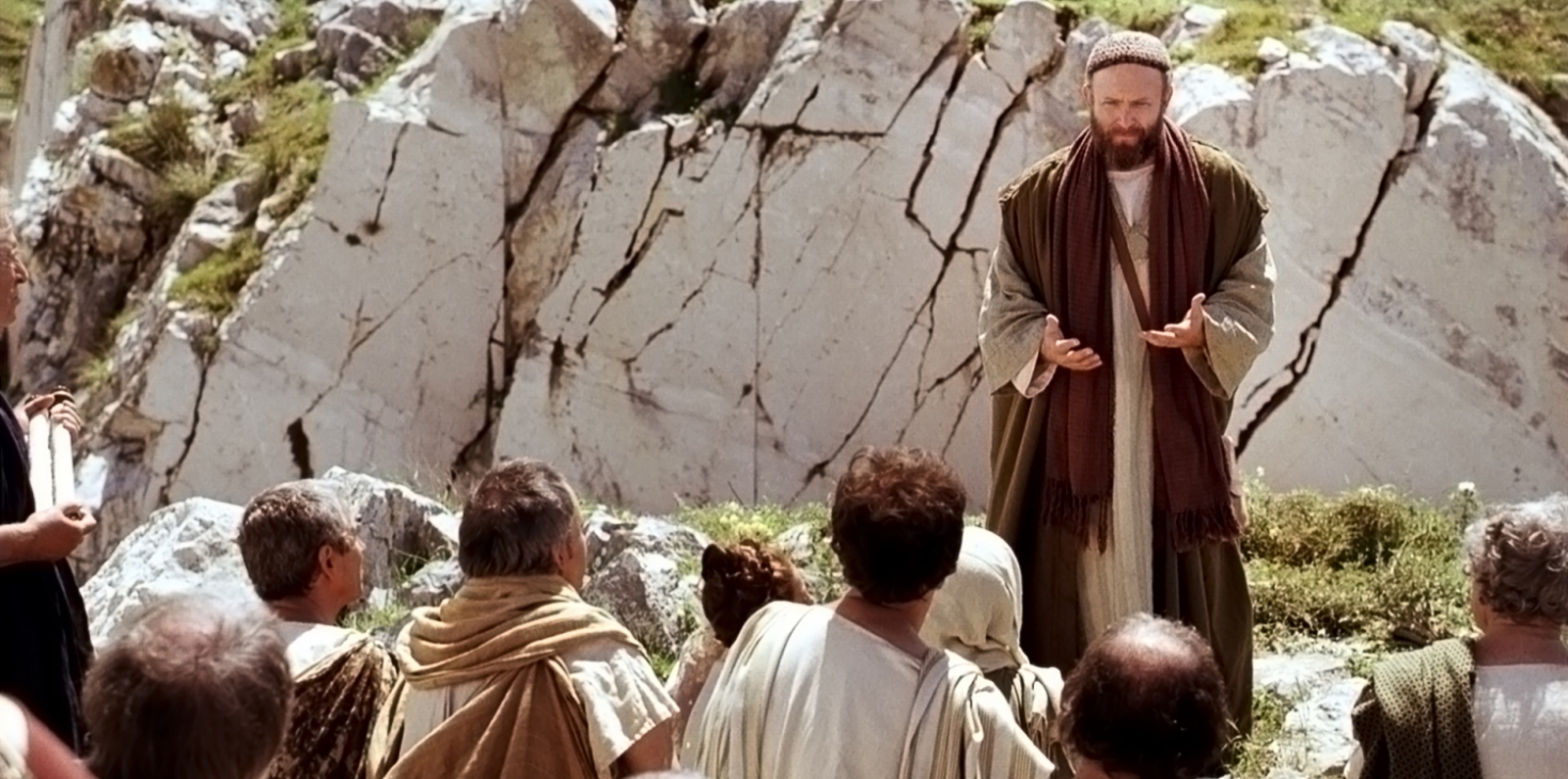 paul preaching on mars hill
