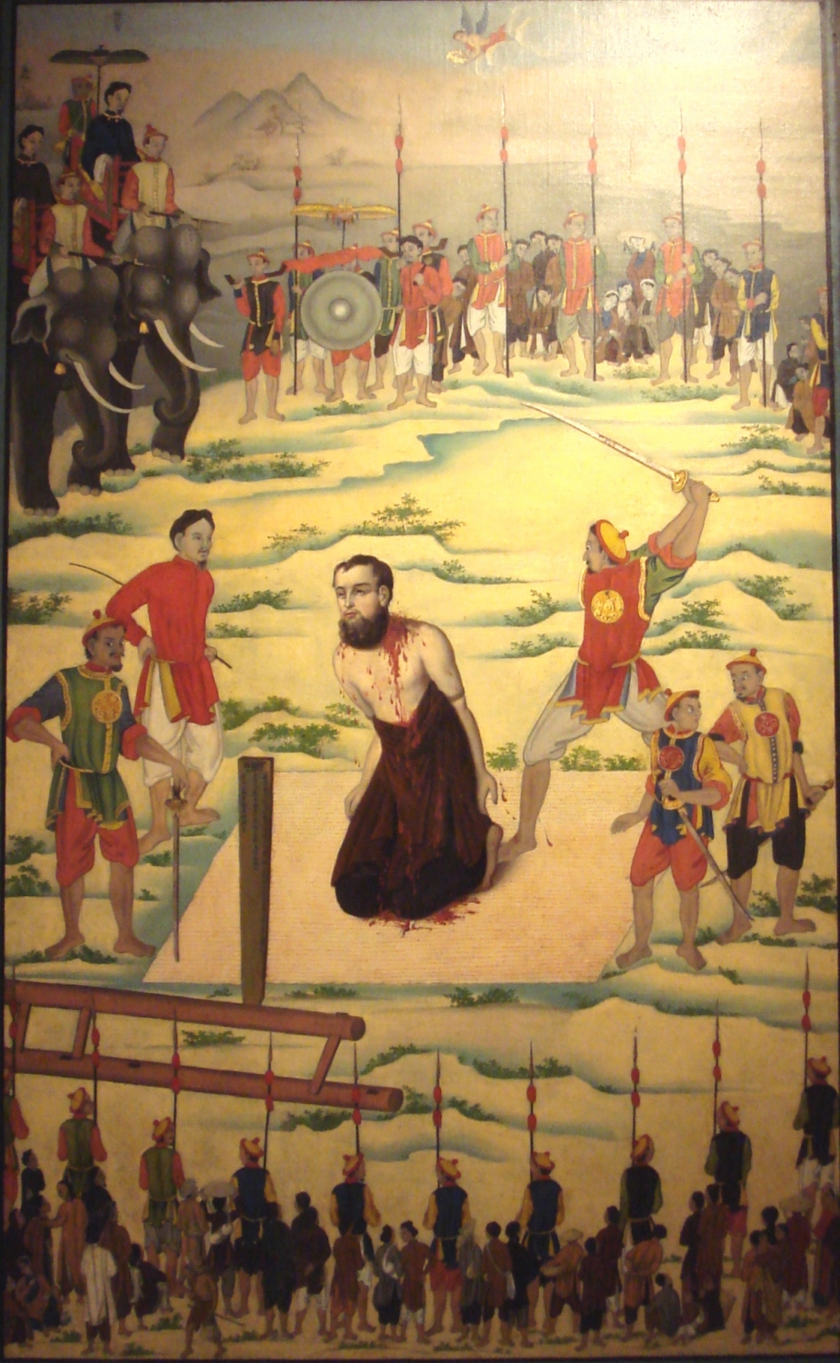 matyrdom of saint pierre borie 1838 vietnam