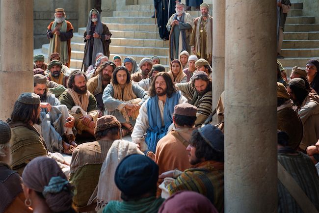 pictures of jesus teaching