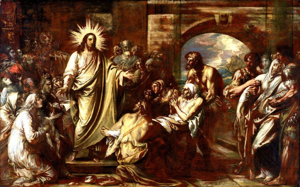 christ healing the sick