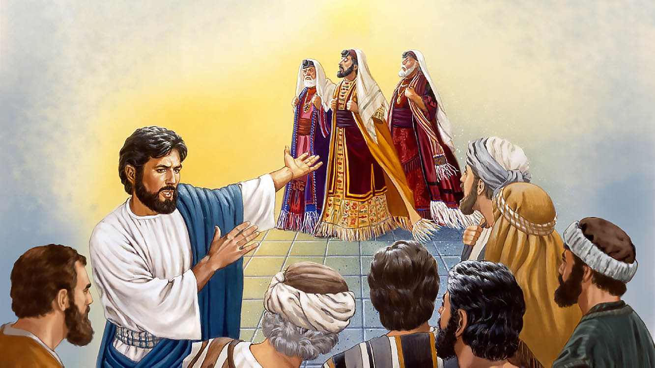 jesus denounces scribes and pharisees wp