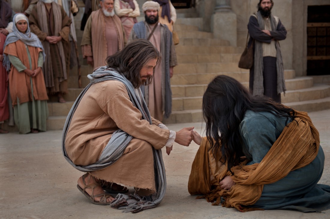 jesus woman taken in adultery 948852 wallpaper 1