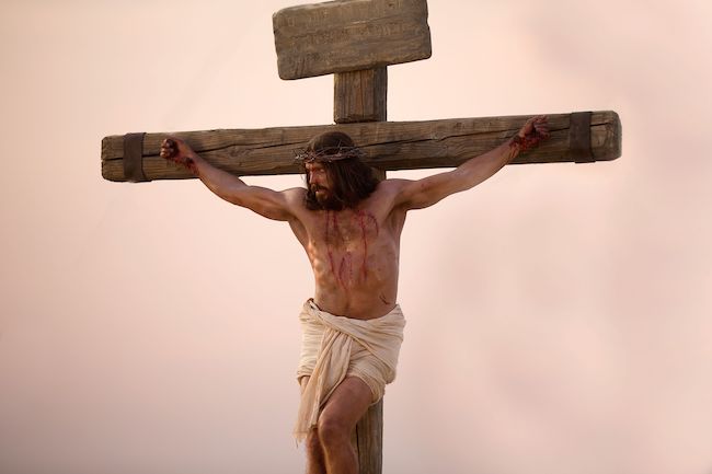 jesus on the cross