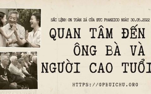 Quan tâm đến ông bà và người cao tuổi
