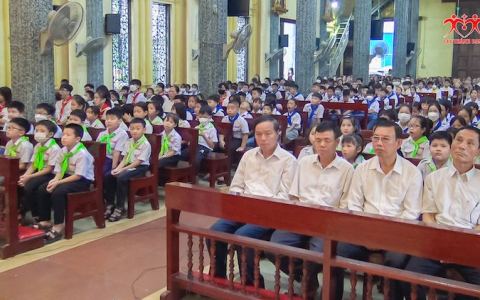 Thánh Danh tổng kết năm học Giáo lý