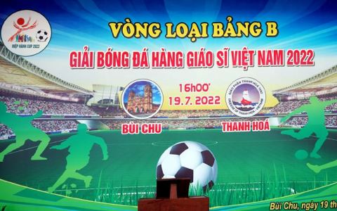 Clergy Bùi Chu ra quân giải cúp Hiệp hành