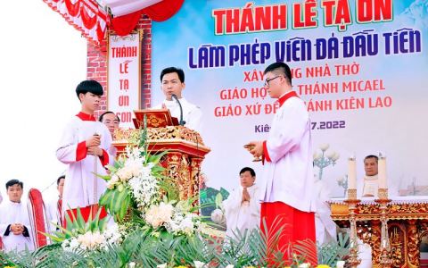 Giáo họ Micael Kiên Lao Thánh lễ Tạ ơn