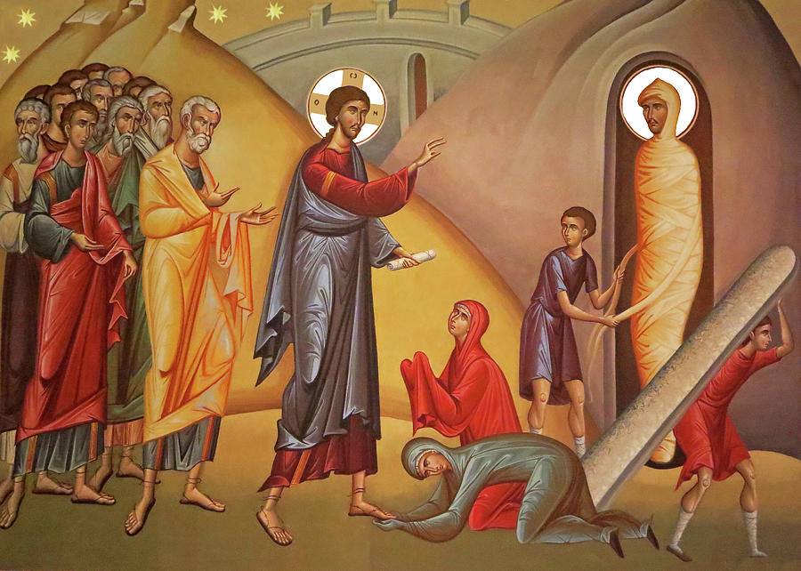 stmartha mary lazarus