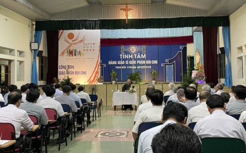 Tĩnh tâm linh mục đoàn Bùi Chu tháng 07/2022