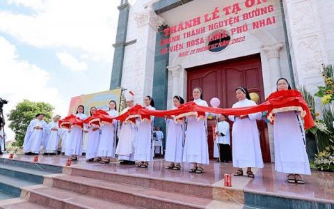 Tu viện Đaminh Phú Nhai khánh thành nhà nguyện