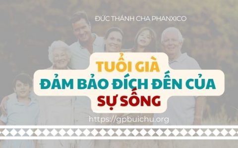 Tuổi già đảm bảo đích đến của sự sống