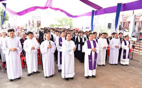 ĐCV Bùi Chu: Thánh lễ cầu nguyện cho cha Gioakim