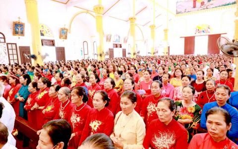 Hội bà mẹ công giáo Giáo phận mừng bổn mạng