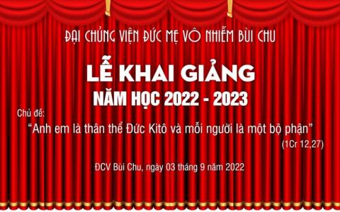 ĐCV: Khai giảng năm học mới