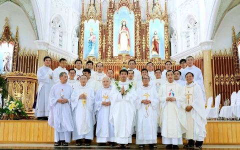 Thánh lễ tạ ơn của tân LM Giuse Nguyễn Văn Cương