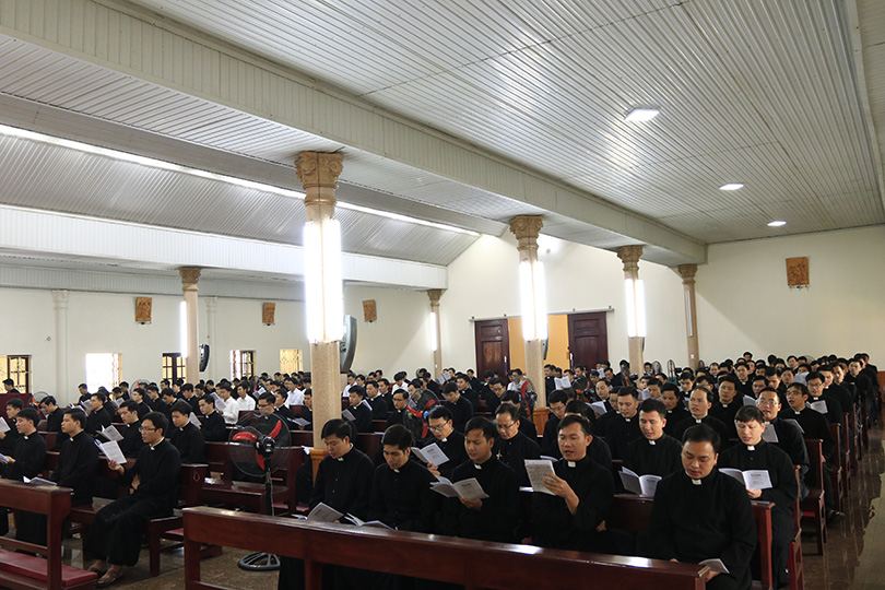 Chủng sinh Bùi Chu vào “Sa Mạc” đầu năm
