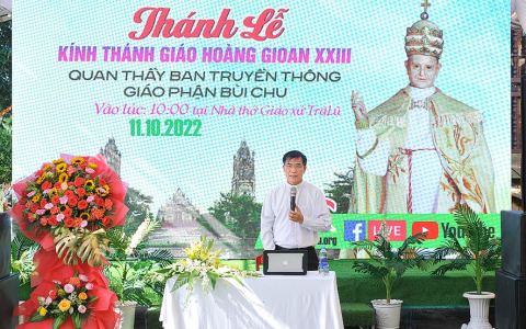 Ảnh ngày bổn mạng Ban Truyền thông giáo phận
