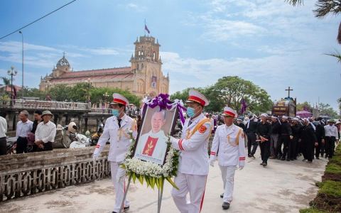 Hình ảnh tang lễ Cha Cố Giuse Nguyễn Đức Dung