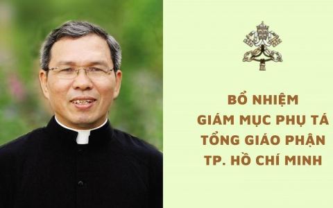 Cha Giuse Bùi Công Trác được bổ nhiệm làm GM