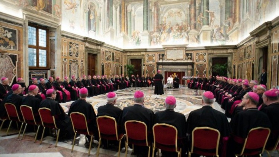die deutschen bischofe beim papst