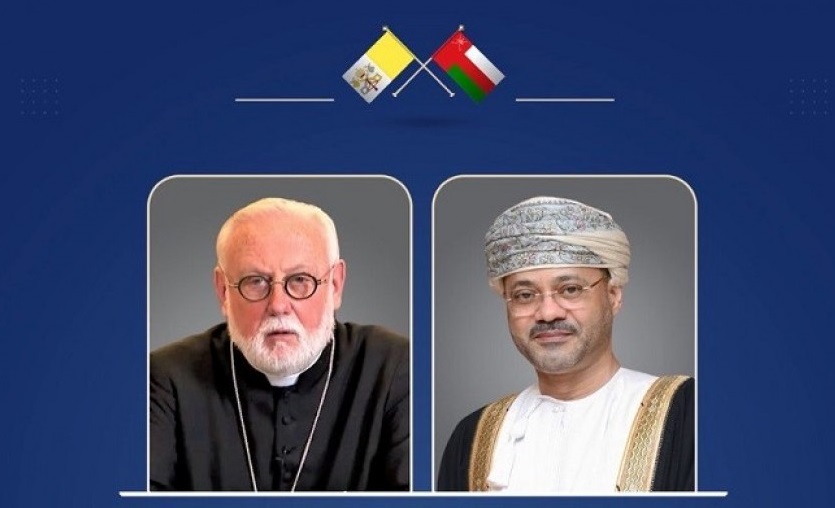 omans foreign minister receives call from vatican