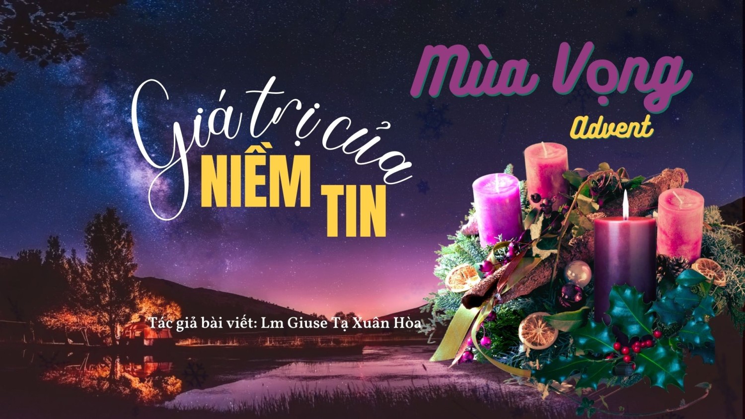 gia tri cua niem tin