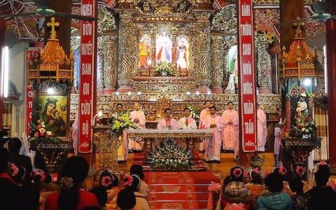 Tuần chầu giáo xứ Giáp Nghĩa