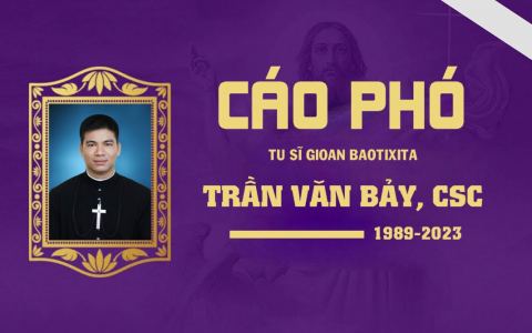 Cáo phó Thầy Gioan B. Nguyễn Văn Bảy, CSC