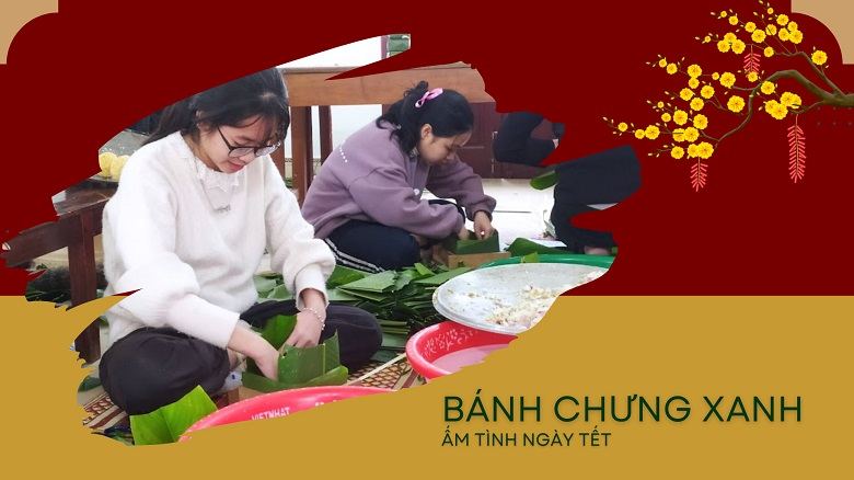 Gx. An Bài: Bánh chưng xanh ấm tình ngày Tết