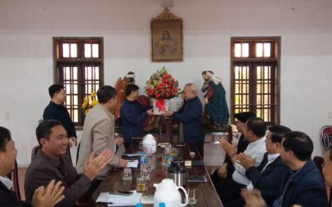 Giáo sĩ hạt Phú Nhai tĩnh tâm đầu xuân
