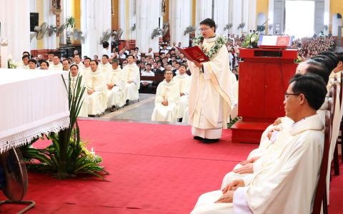 Thánh lễ tạ ơn tân linh mục Giuse Đinh Thanh Bình