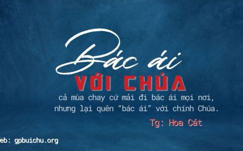 Bác ái với Chúa