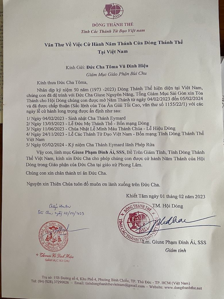 van thu chap thuan