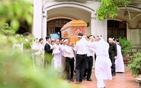 Tang lễ cha cố Đaminh Trần Đức Tâm