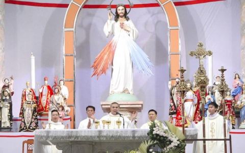 Giáo xứ Kiên Lao mừng Đại lễ Chúa Thăng Thiên