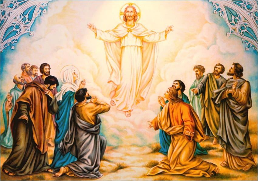 desktop wallpaper when did christ ascend into heaven christ ascended body and soul ascension day