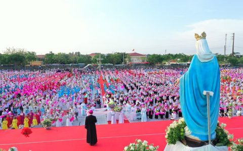 Hà Nội đồng tiến hoa toàn giáo phận kính Đức Mẹ