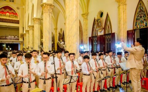 Đại Đồng: Hội kèn mừng 30 năm thành lập