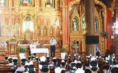 Hạt Tứ Trùng thi Học sinh giỏi Giáo lý năm 2023