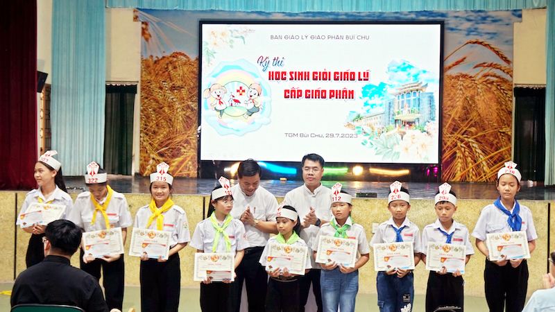 Kỳ thi học sinh giỏi Giáo lý Giáo phận năm 2023