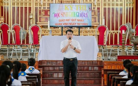 Kỳ thi Học sinh giỏi Giáo lý Giáo hạt Quỹ Nhất 2023
