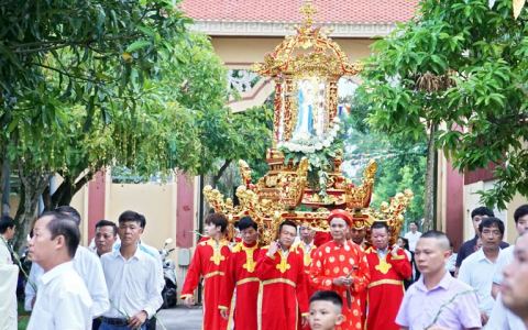 Họ La Vang, Gx. Bùi Chu mừng bổn mạng