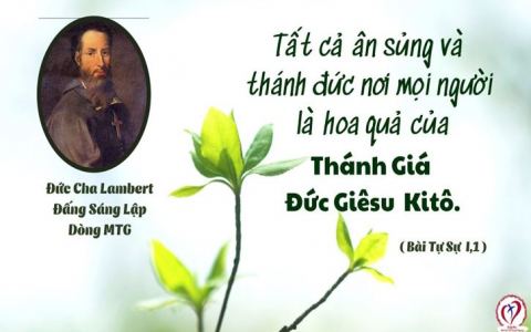 Đức Cha Lambert trong tình yêu Thánh Giá