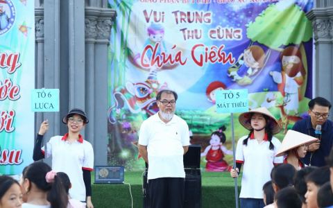 Gx.Xuân Đài: Thiếu nhi tổng kết hè và vui Tết Trung Thu