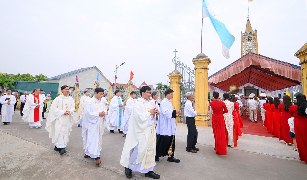 Phú Lục, khánh thành Đài lòng thương xót