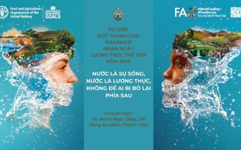 Sứ điệp Đức Thánh Cha Phanxicô nhân Ngày Lương thực Thế giới năm 2023