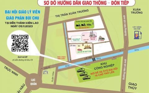 Sơ đồ hướng dẫn giao thông và đón tiếp