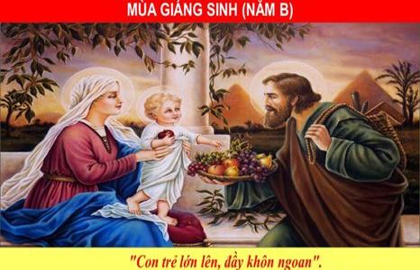 Suy niệm lễ Thánh Gia Thất năm B