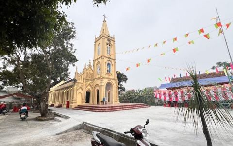 Giáo họ Đào Khê Thượng mừng lễ quan thầy