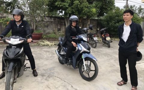 Lớp K9 Phêrô Tự – ĐCV Bùi Chu bác ái mùa Vọng